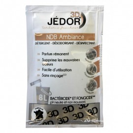 250 Dosettes 20ml détergent surodorant bactéricide 3D JEDOR