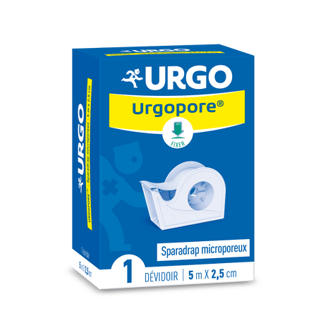 Urgopore® Géant Sparadrap NT microporeux 9,14 m x 2,5 cm