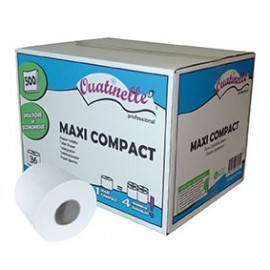 Papier Toilette - Maxi compact - Carton de 36 rouleaux