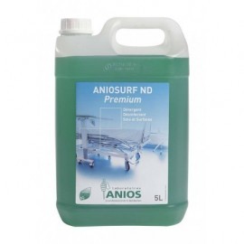 Aniosurf ND Premium - Sans parfum - Bidon de 5l avec 1 pompe de 20 ml. 4x5 l