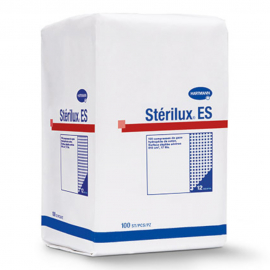 Sterilux ® ES non stérile - Sachet de Compresse de gaze 17 fils - 12 plis