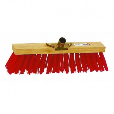 BALAI 60 CM PVC ROUGE - METAL