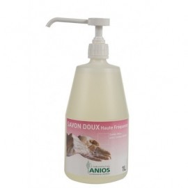 Aniosafe Savon doux HF 1l avec 12 pompes. 3x1 l