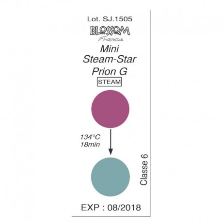 Test Prion G - Indicateur de Stérilisation